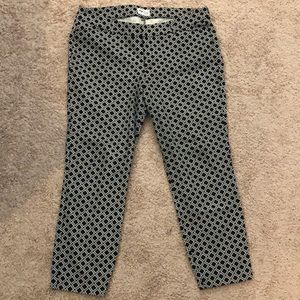 Black and White Pixie Pants
